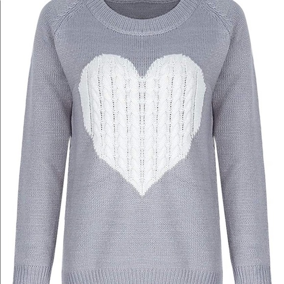 Beautiful woman knitted sweater long sleeve - Picture 5 of 8